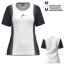 Head CLUB 25 Tech T-Shirt Girls NVWH - 176